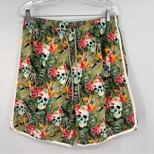 MC2 Saint Barth Tropical Skull Print Shorts XXL‎